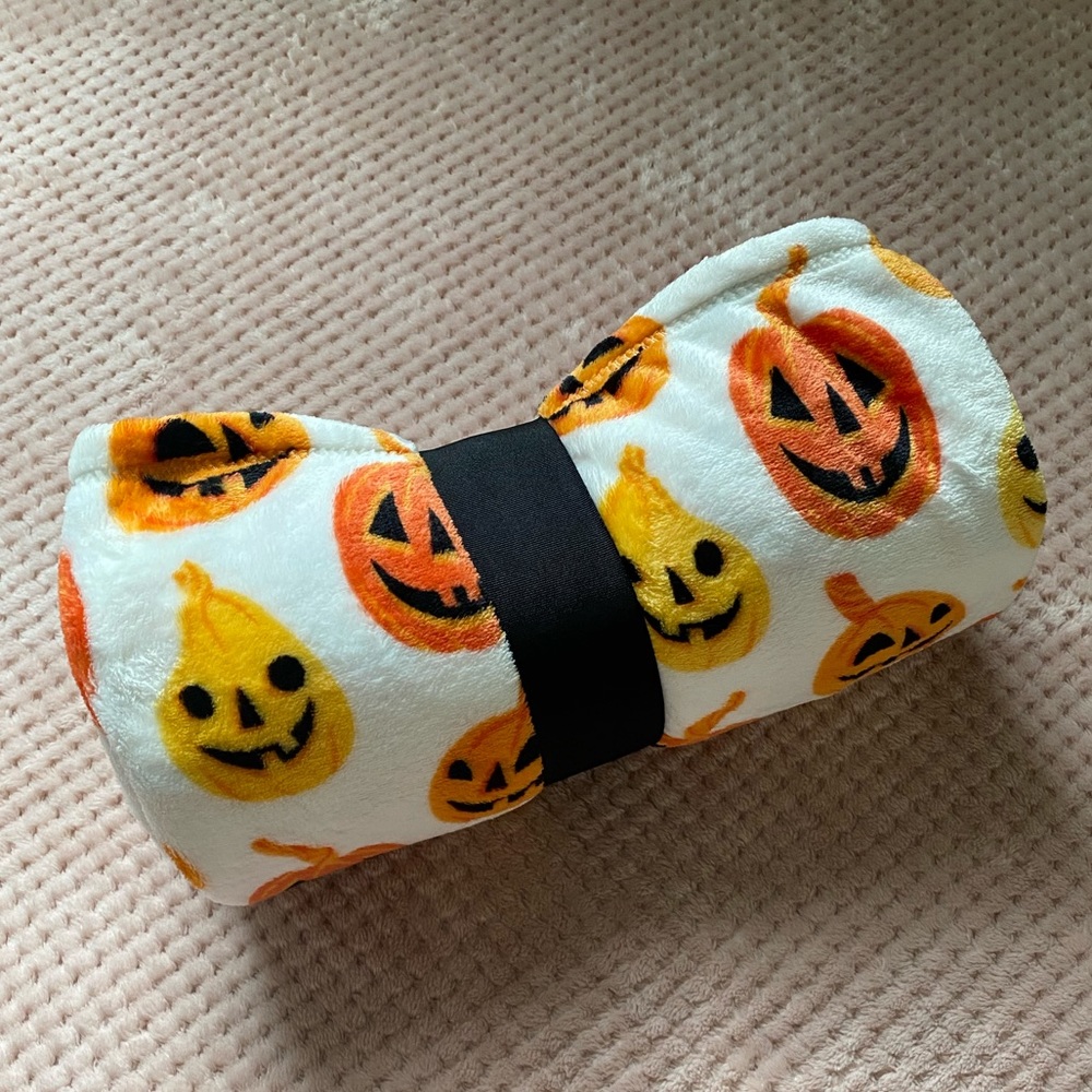 Halloween Pumpkin Fall Blanket